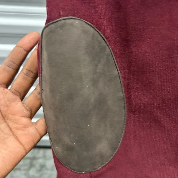 Ralph Lauren Crimson Corduroy Blazer